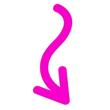 Pink Down Arrow Pink Down Arrow